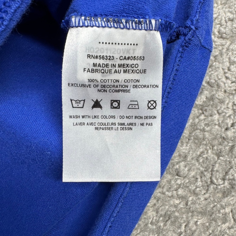 Nike Peace Love Basketball Graphic T-Shirt Blue 3XL Psychedelic Mushroom Tee‎ - Picture 8 of 10